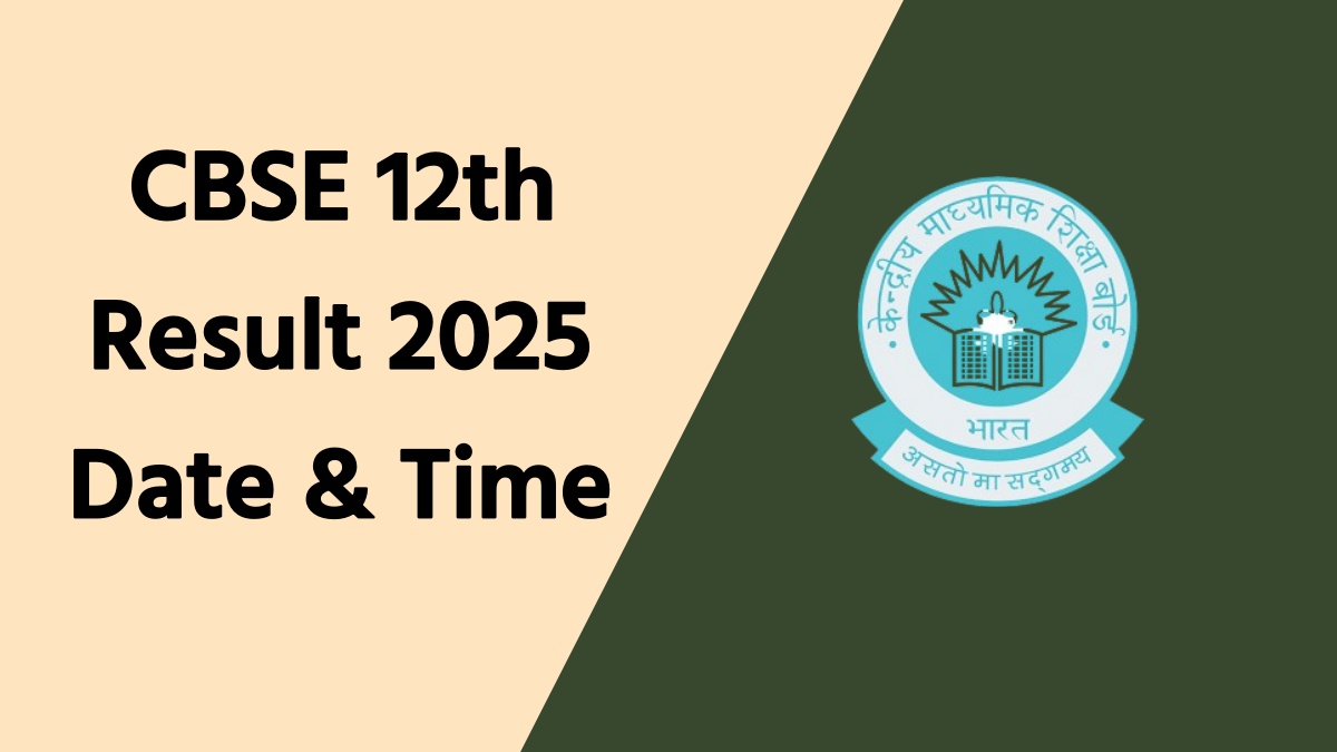CBSE 12th Result 2025 Date